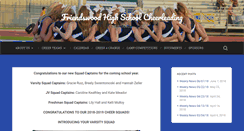 Desktop Screenshot of friendswoodcheerleading.com